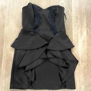 NWT BCBG Generation Black Dress XXS